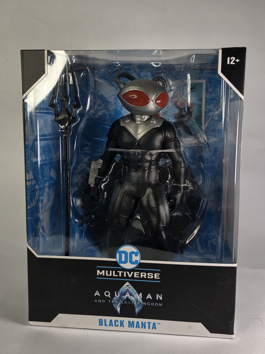 DC Multiverse Aquaman and The Lost Kingdom Black Manta Action Figure (New, Unopened)