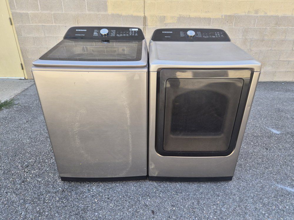 SAMSUNG SET WASHER AND  ELECTRIC DRYER FREE  DELIVERY !