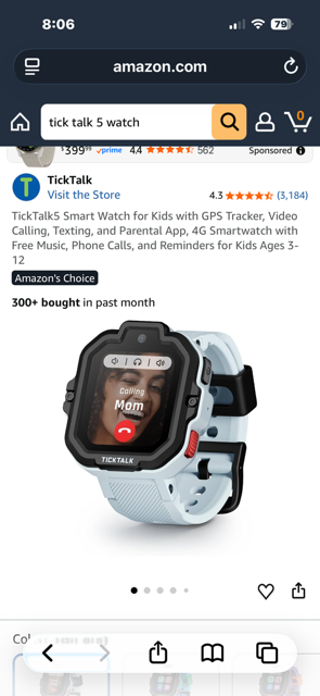 Kids Tick Talk 5 watch