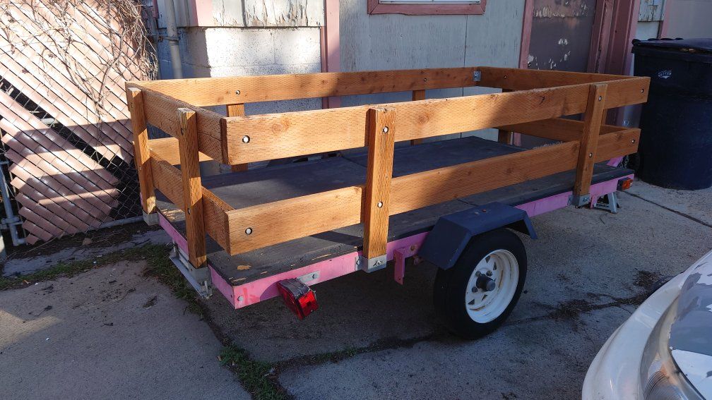 4x8 ft Utility Trailer