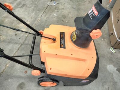 electric snow blower