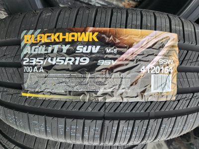 235/45r19 blackhawk agility suv