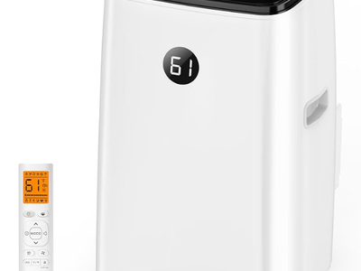 14000 BTU Portable Air Conditioners Cools Up to 700 Sq.Ft, 3-in-1 Energy Efficient Portable AC Unit with Remote Control