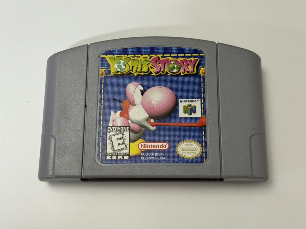 Authentic N64 / Nintendo 64 Game / Yoshi's Story