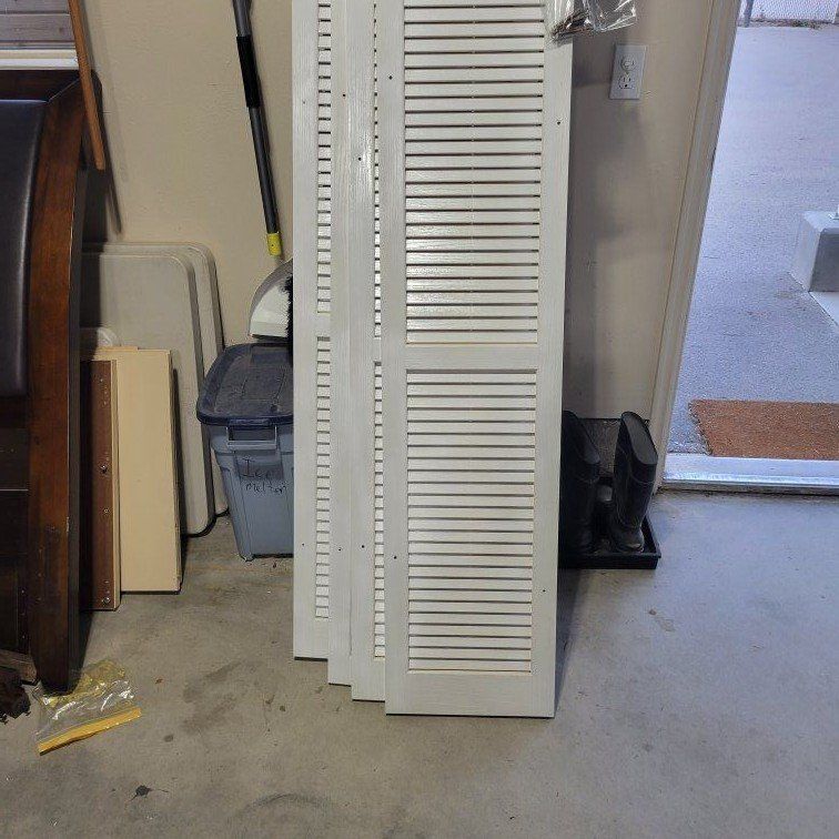 4 Outdoor Window Shutters