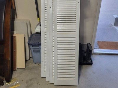 4 Outdoor Window Shutters