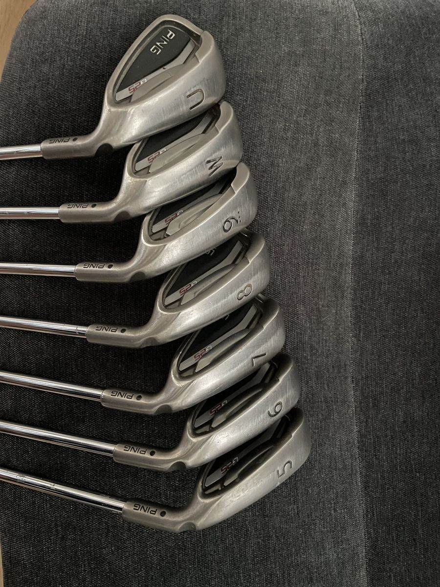 Ping G25 Irons 5 - PW plus UW, Black Dot
