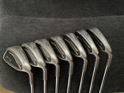 Ping G25 Irons 5 - PW plus UW, Black Dot