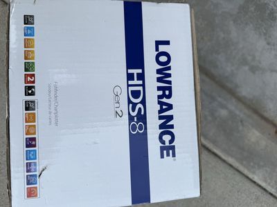 Lowrance HDS8 2nd Generation sonar/fishfinder