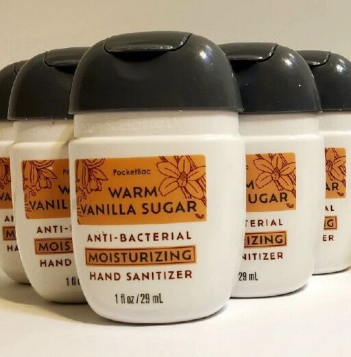 5x Warm Vanilla Sugar Moisturizing Sanitizers