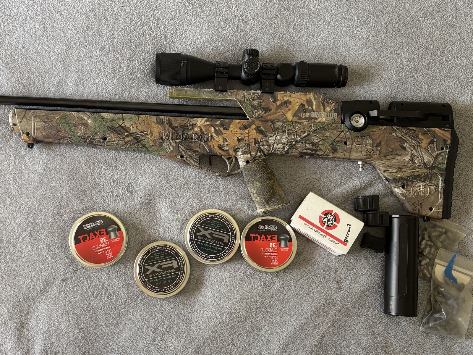 Benjamin Bulldog 35 cal pellet gun