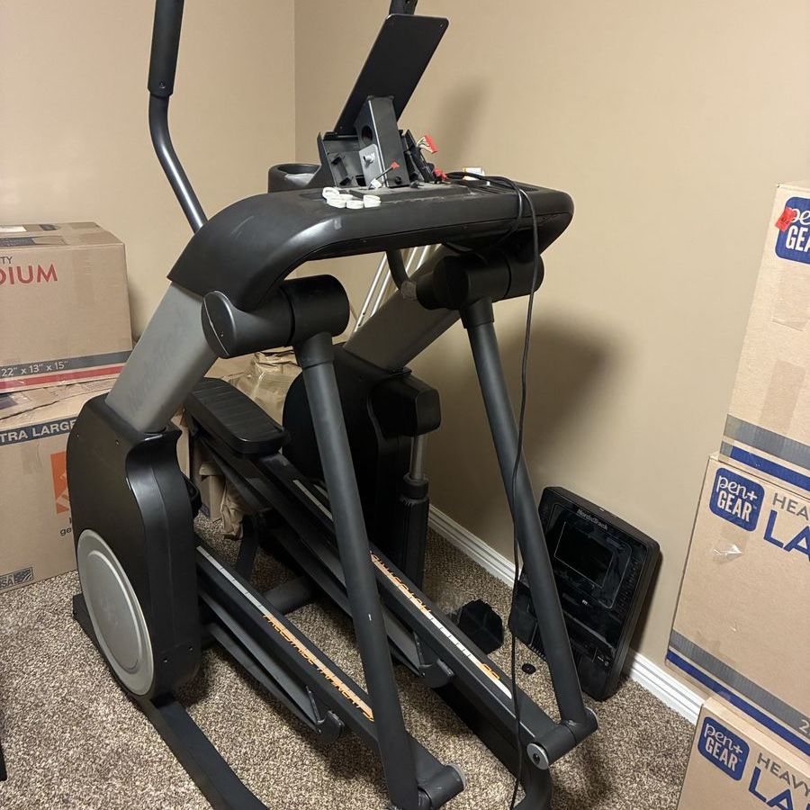 Nordic Track Eliptical exercise bike.