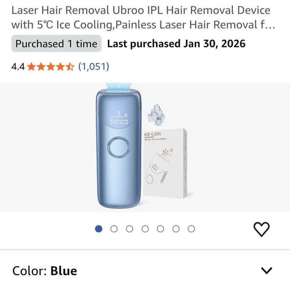 Brand new laser hair removal device