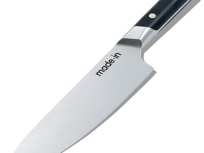 8in Made In Chef Knife - Truffle Black