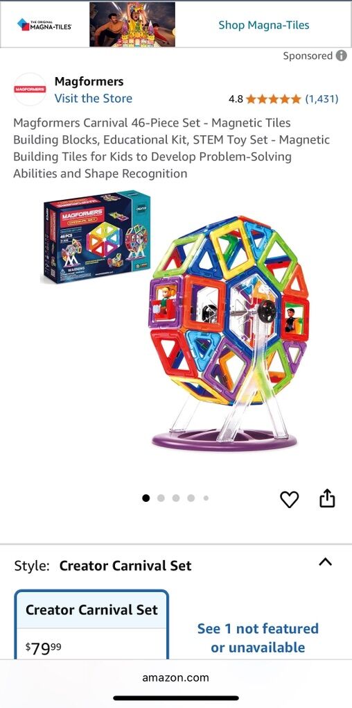 Magformers Designer Carnival Set