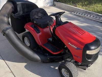 Poulan riding mower