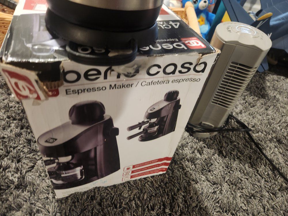 New Espresso Maker with Milk Frother New
