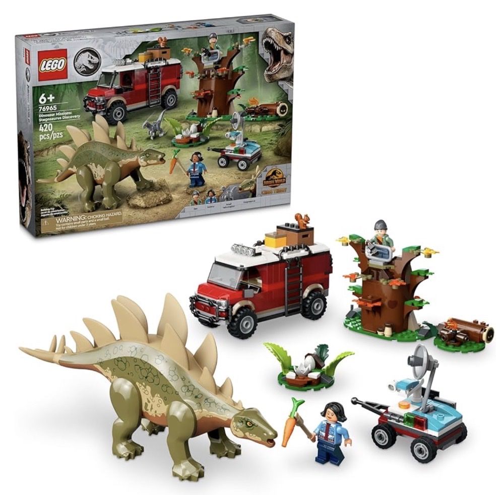 LEGO Jurassic World Dinosaur Missions: Stegosaurus Discovery 76965