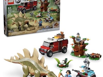 LEGO Jurassic World Dinosaur Missions: Stegosaurus Discovery 76965