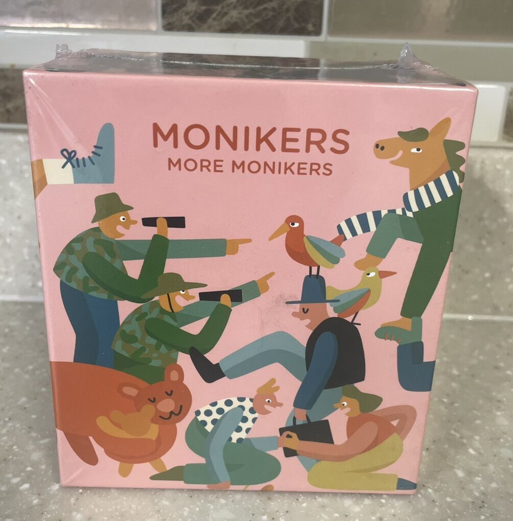 Monikers: More Monikers party card game