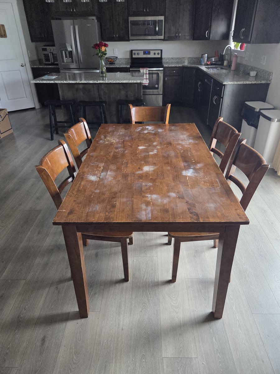 Kitchen Table, seats 6