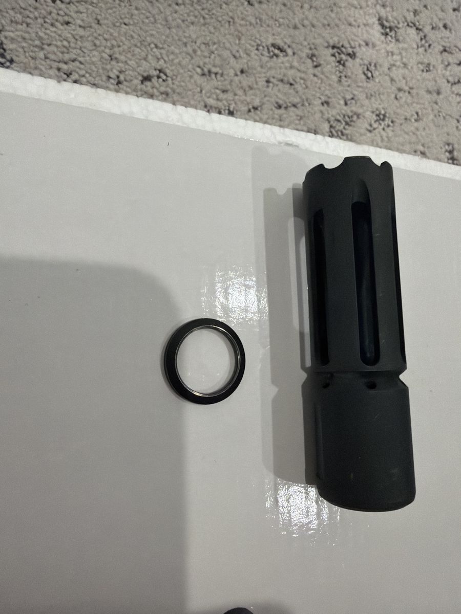 AR 10 Flash Hider 5/8x24 Thread Size