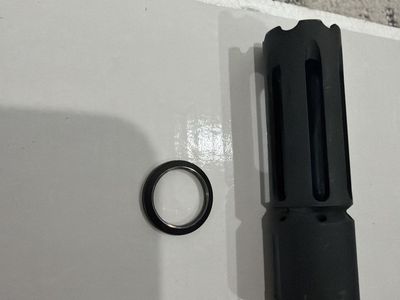 AR 10 Flash Hider 5/8x24 Thread Size