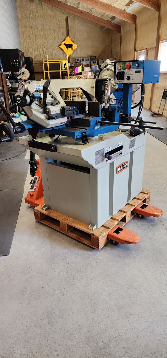 Baileigh Industrial double mitering metal saw