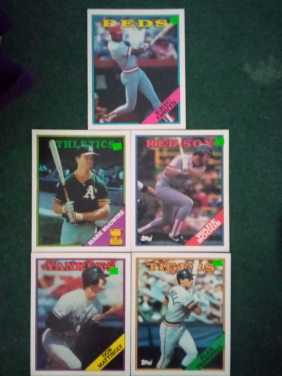1988 TOPPS MLB Player School Folders