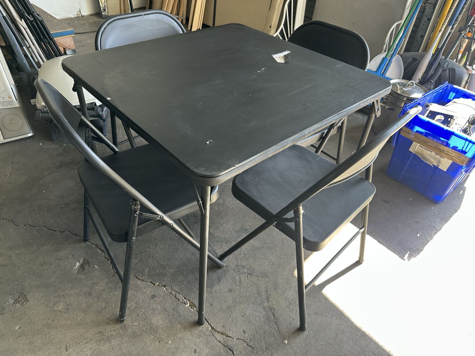 Cosco 5 Piece Folding Table Set