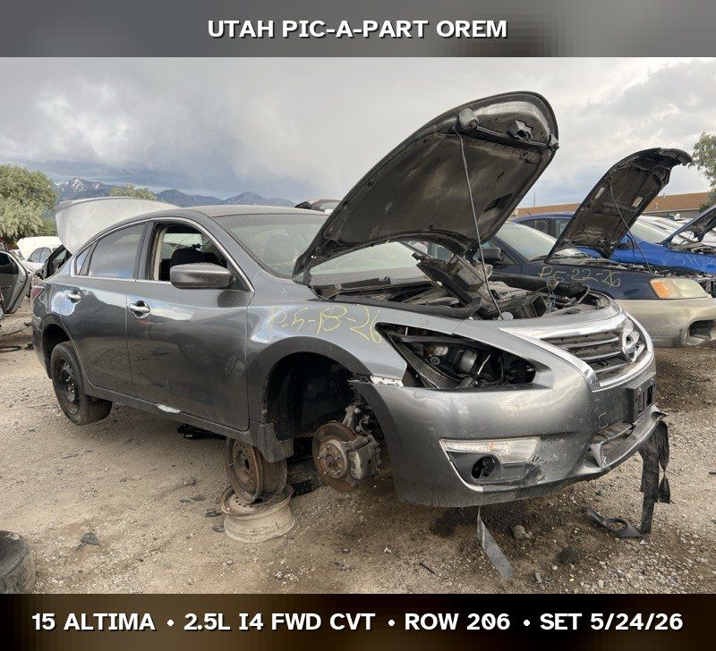 2015 Nissan Altima Parts - UTPAP Orem