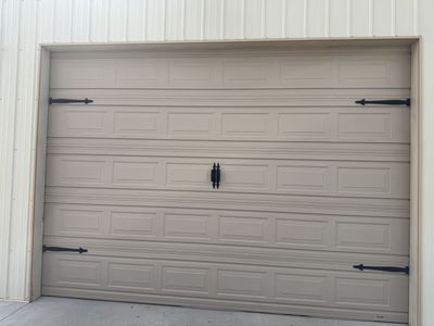 10 Foot Martin Garage Door With Automatic Opener