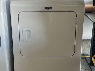 Maytag MED4500MW0 7.0 cu. ft. White Electric Top-Load Dryer w/ Moisture Sensing & Wrinkle Prevent