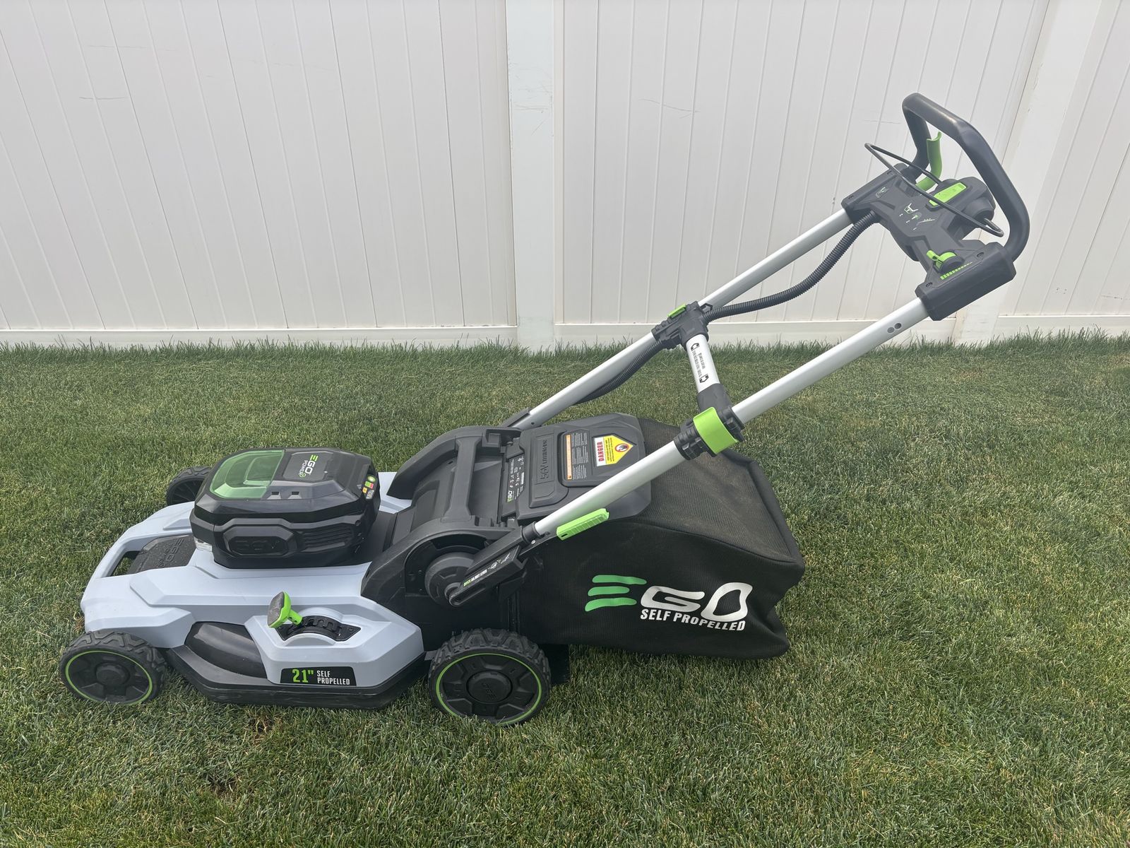 EGO Power+ 21" Self-Propelled Electric Mower w/ Battery & Charger - Optional Trimmer