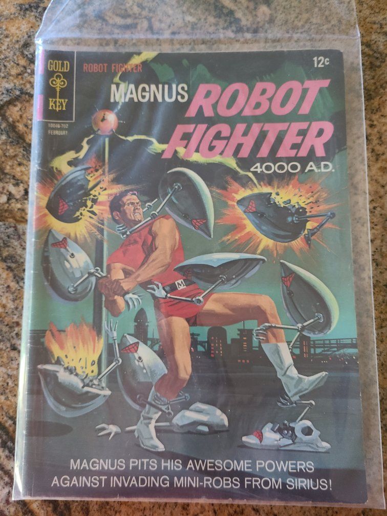 Magnus Robot Fighter 4000 A.D. #10048-702 Gold Key Comic Book
