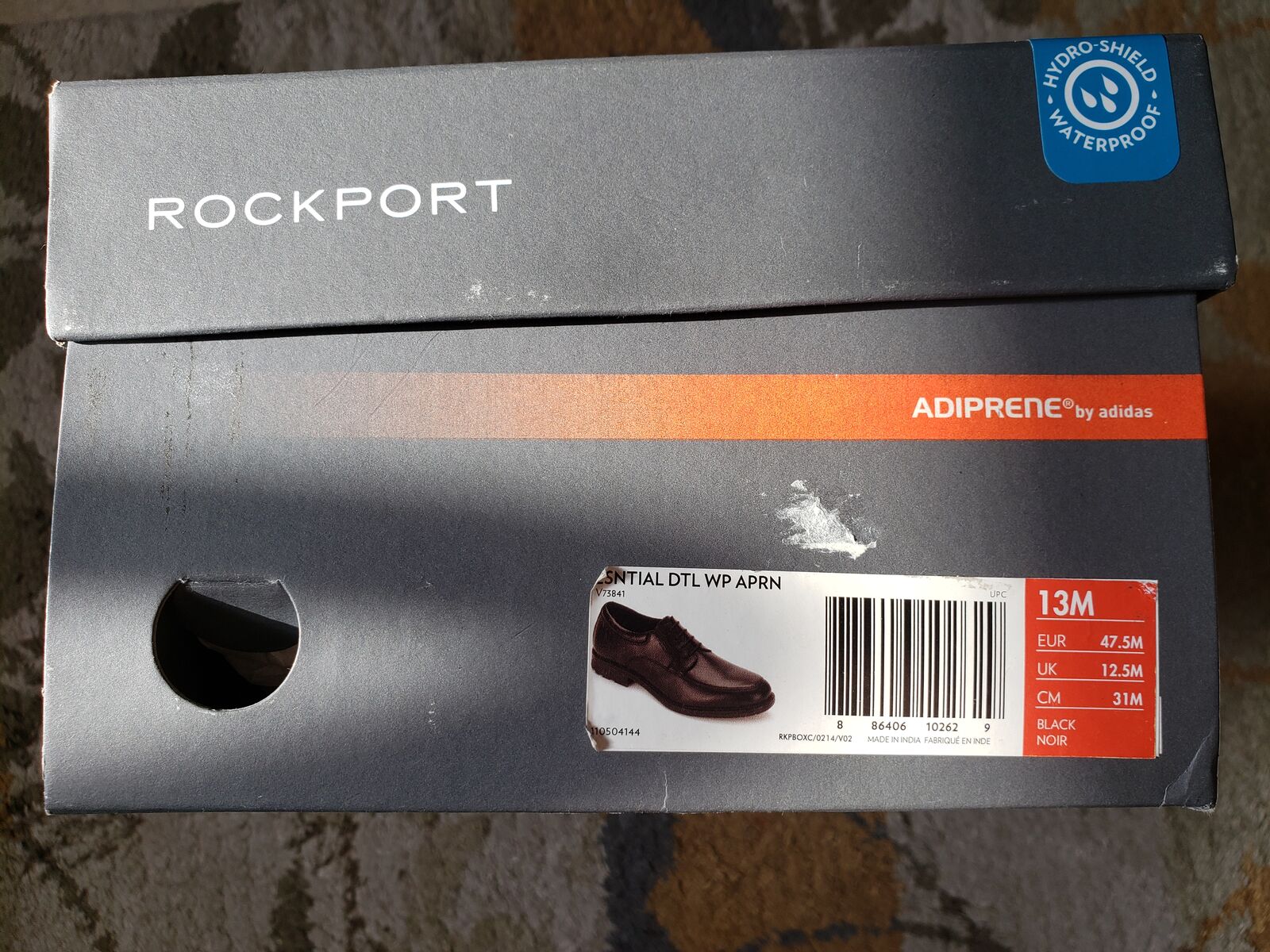 Rockport Black Waterproof dress shoes