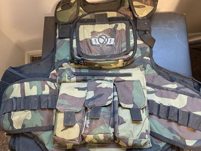 Paintball Vest Pack With Lots of Storage