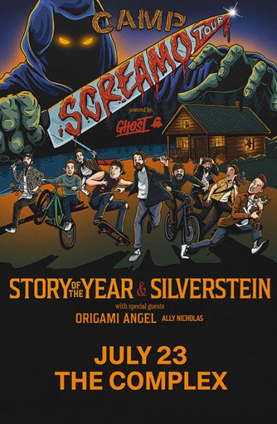 Story Of The Year & Silverstein with Origami Angel & Ally Nicholas Concert Ticket - July 23