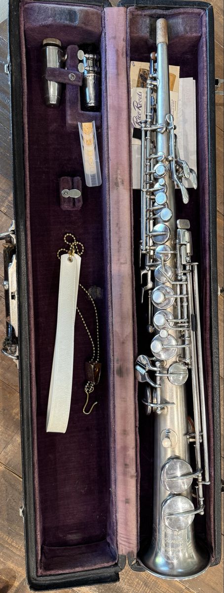 Vintage Straight Soprano Sax  Excellent Playing