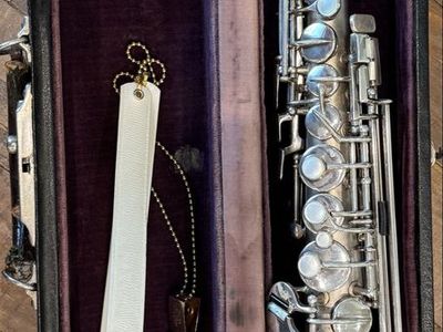 Vintage Straight Soprano Sax Excellent Playing