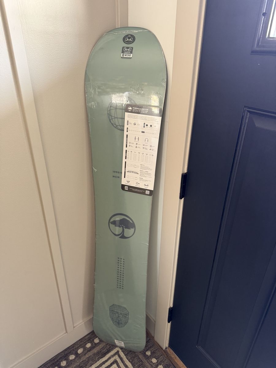 New 2026 Arbor Formula Decon Snowboard 159cm
