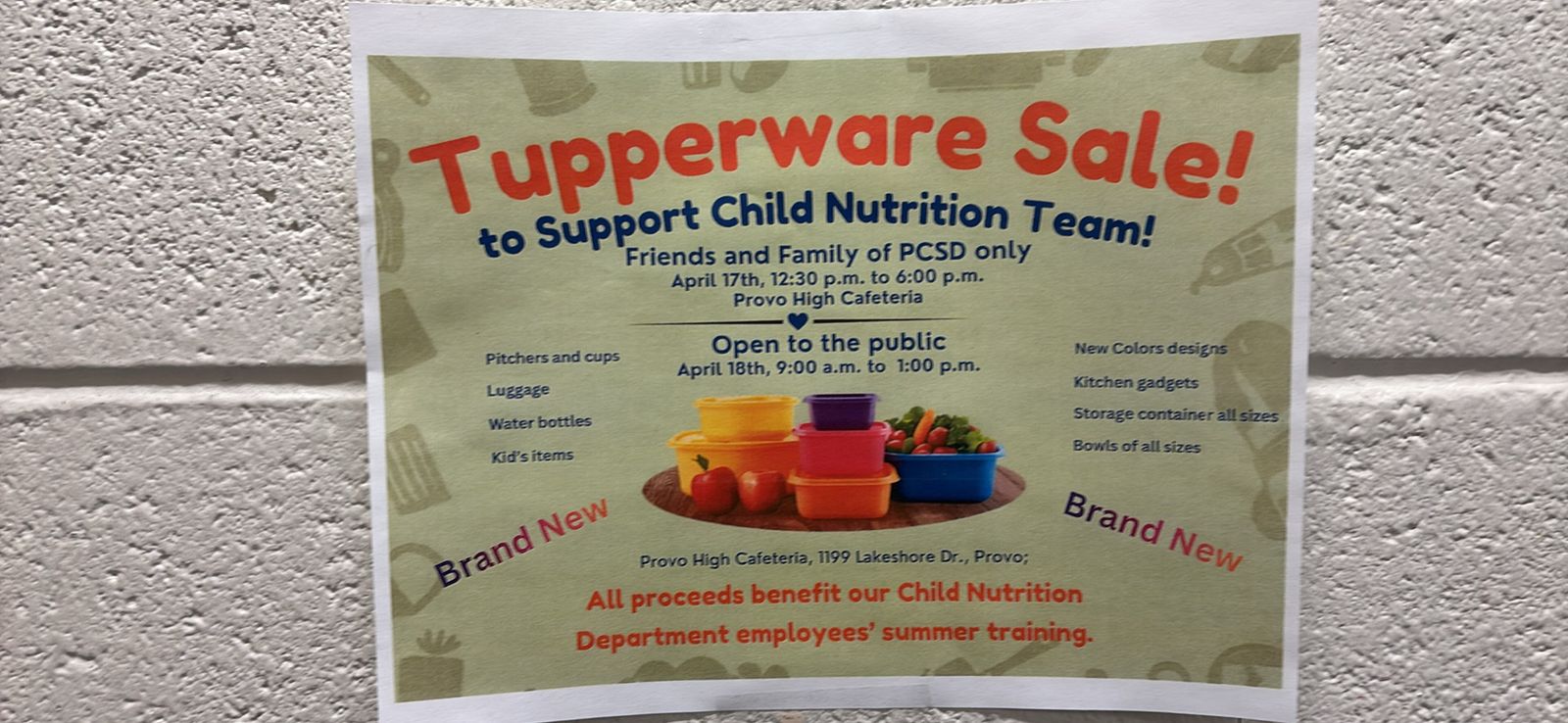 Storage Bins, Bowls, Cups All Colors And Sizes.