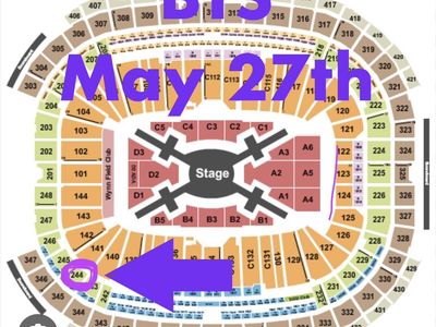 BTS May 27th in Las Vegas
