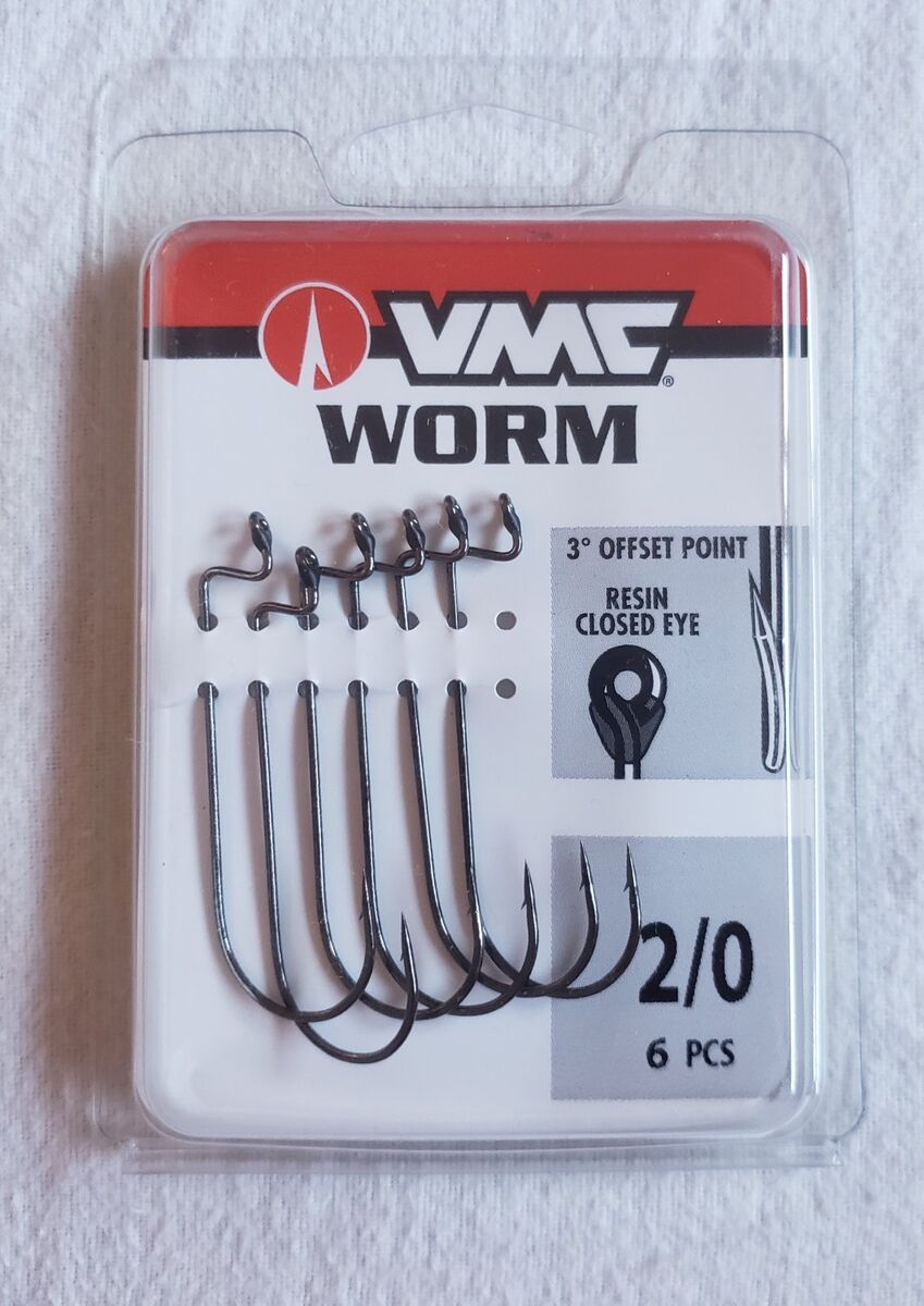 VMC WORM FISH HOOKS