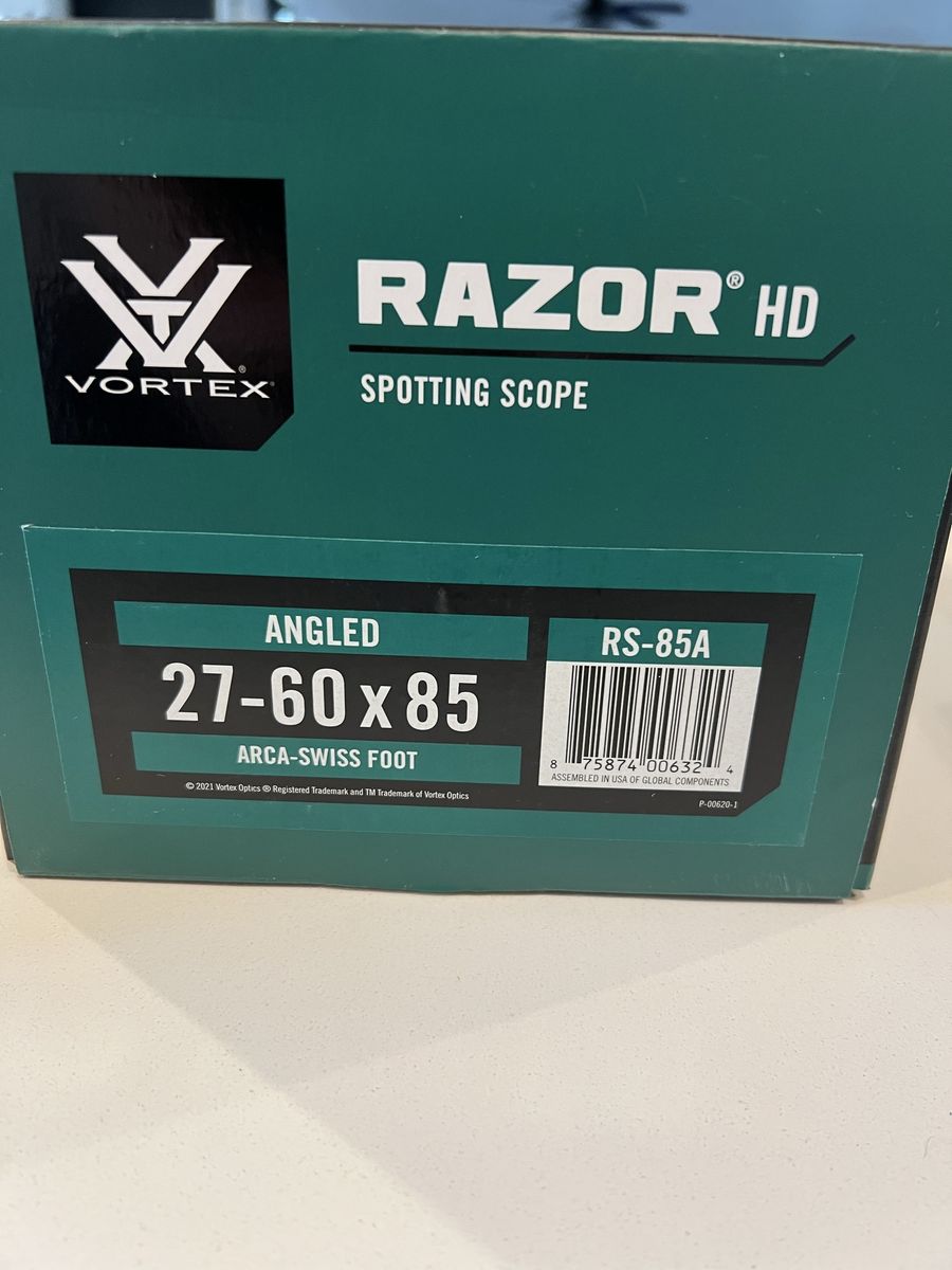 Hunting vortex spotting scope