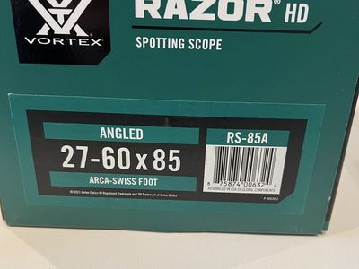 Hunting vortex spotting scope