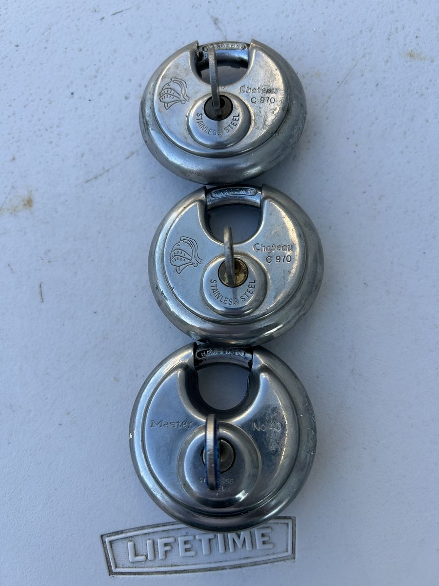 Steel Discus Padlock