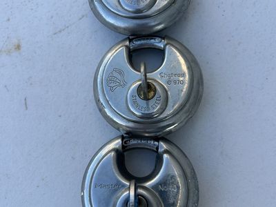 Steel Discus Padlock