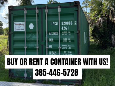 40' Shipping Container – Warehouse Overflow Storage – In Stock