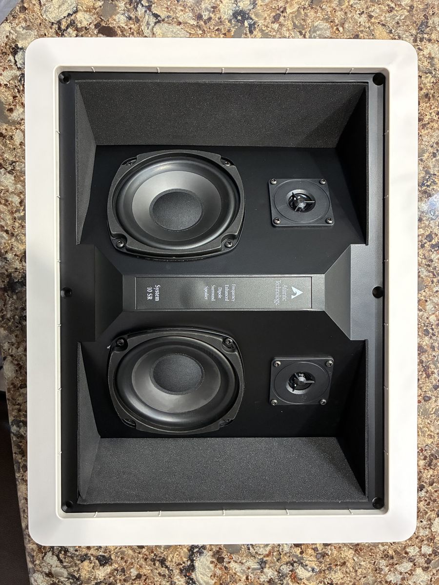 Atlantic Technology In Wall Speakers Rears